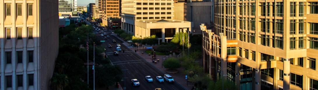 Downtown Phoenix Late Afternoon